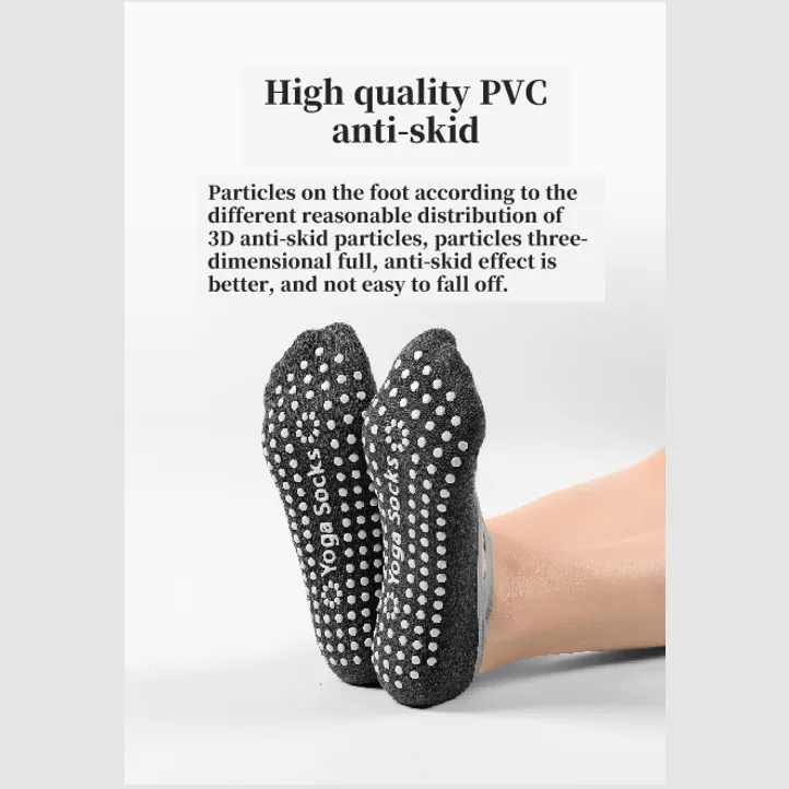 4-Pack Cross-strap Dancing Socks for Women
