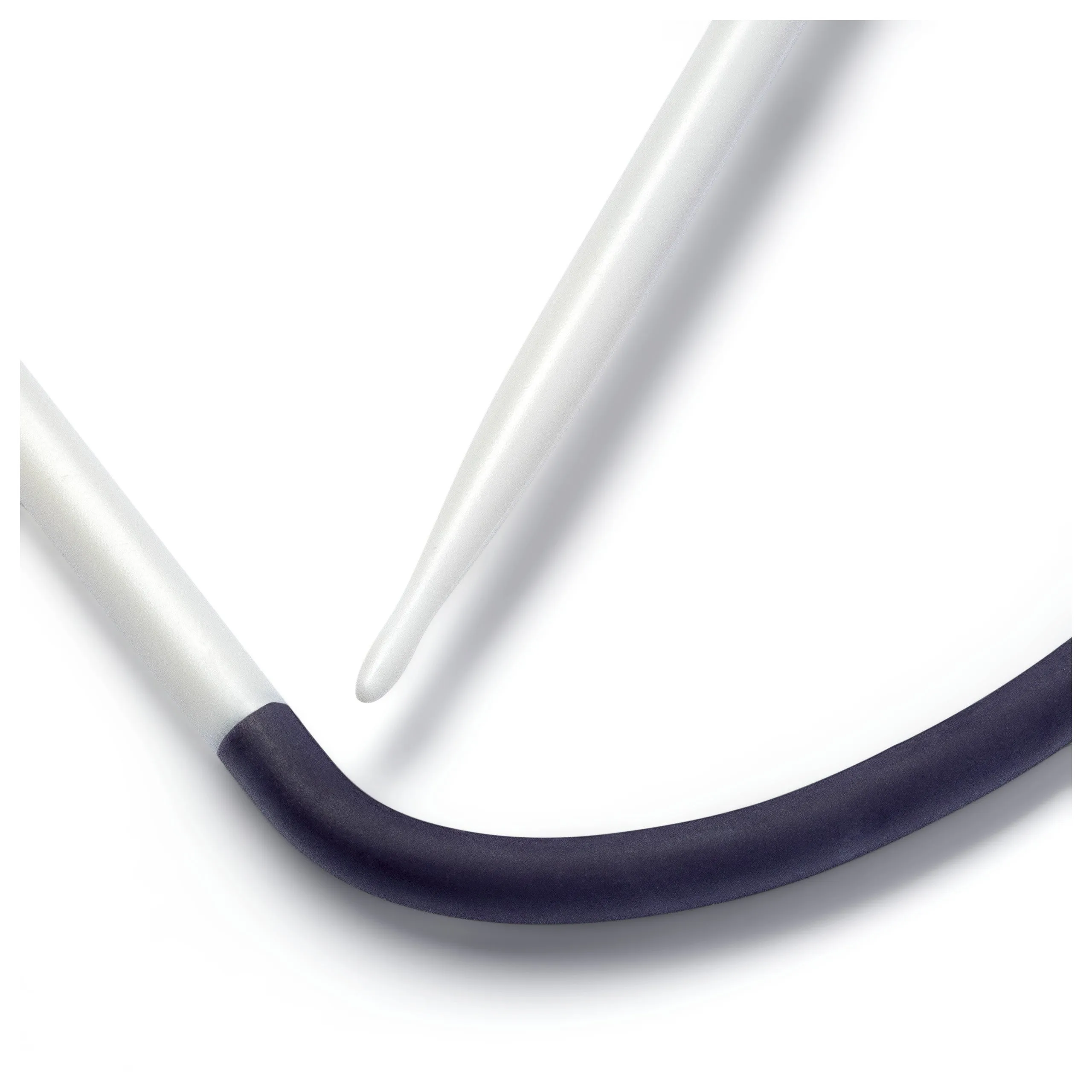8" Ergonomic Yoga Cable-Stitch Needle, US 6 (4mm)