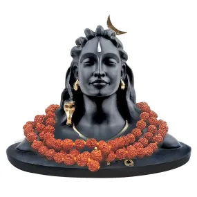 A&S Ventures Adiyogi Statue for Car Accessories for Dash Board, Pooja & Gift,Decore Items for Home & Office, Made in India (Adiyogi)