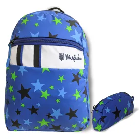 Backpack-Blue Stars