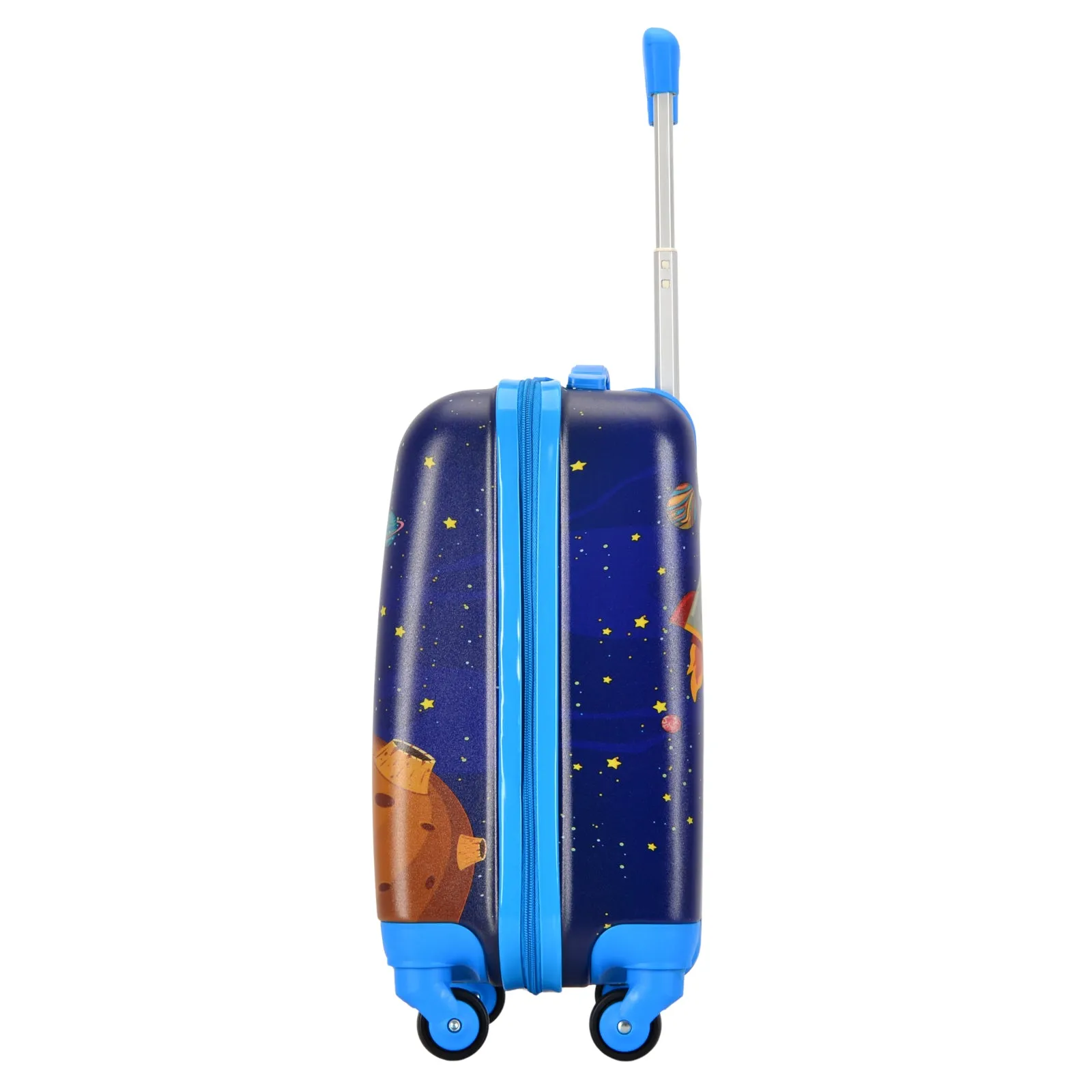 BONTOUR 2 pcs kids' luggage set, backpack   trolley, scratch-resistant (Space travel)