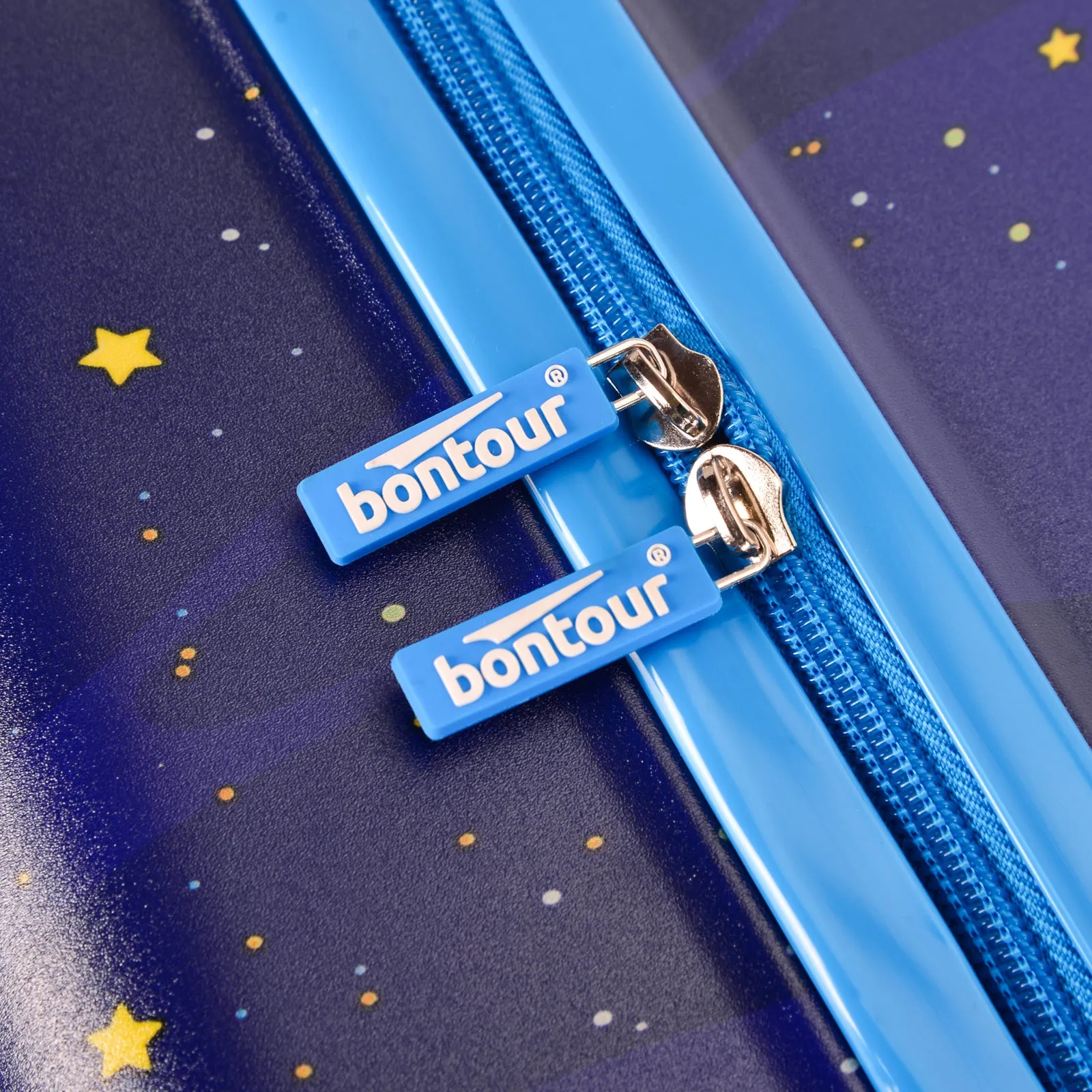 BONTOUR 2 pcs kids' luggage set, backpack   trolley, scratch-resistant (Space travel)