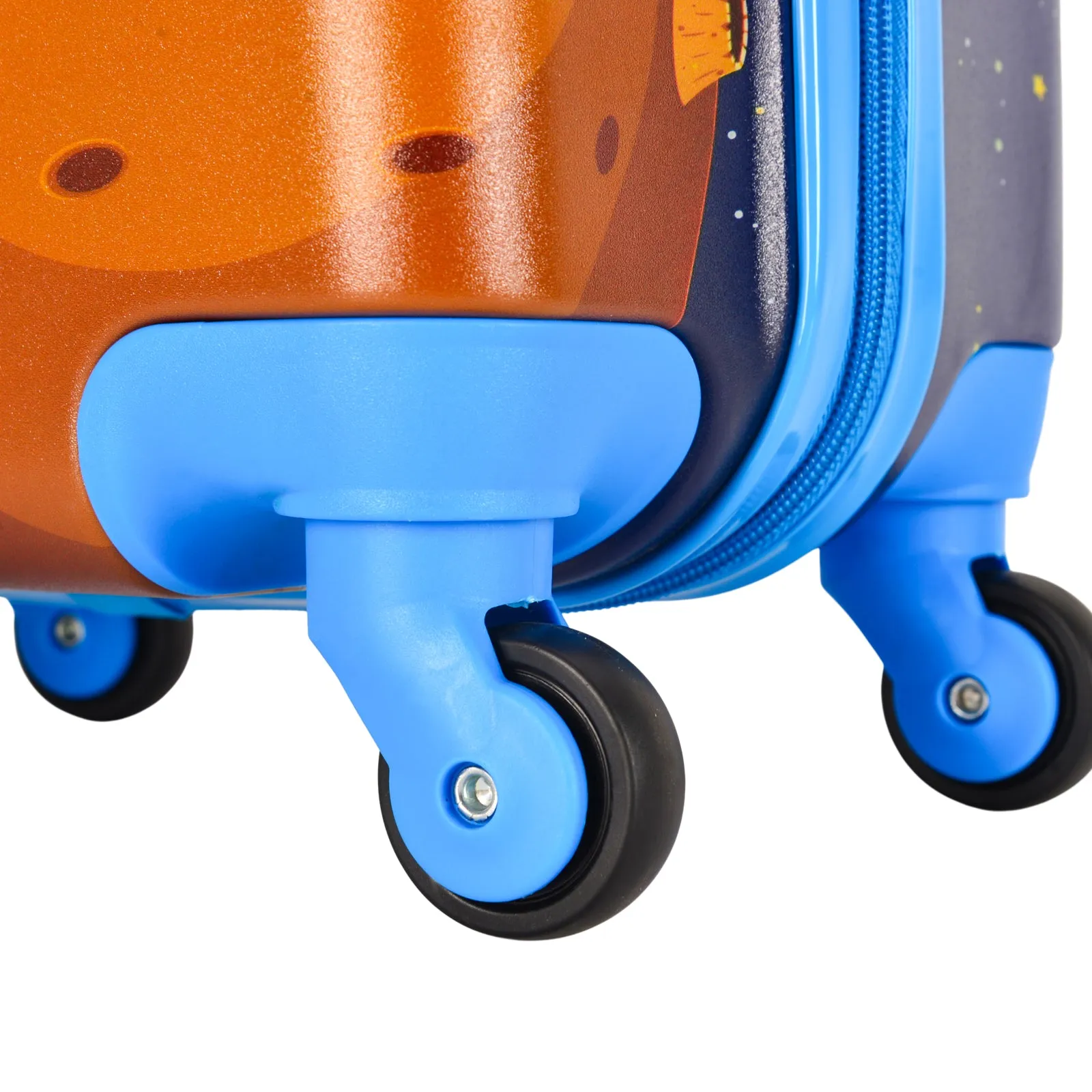 BONTOUR 2 pcs kids' luggage set, backpack   trolley, scratch-resistant (Space travel)