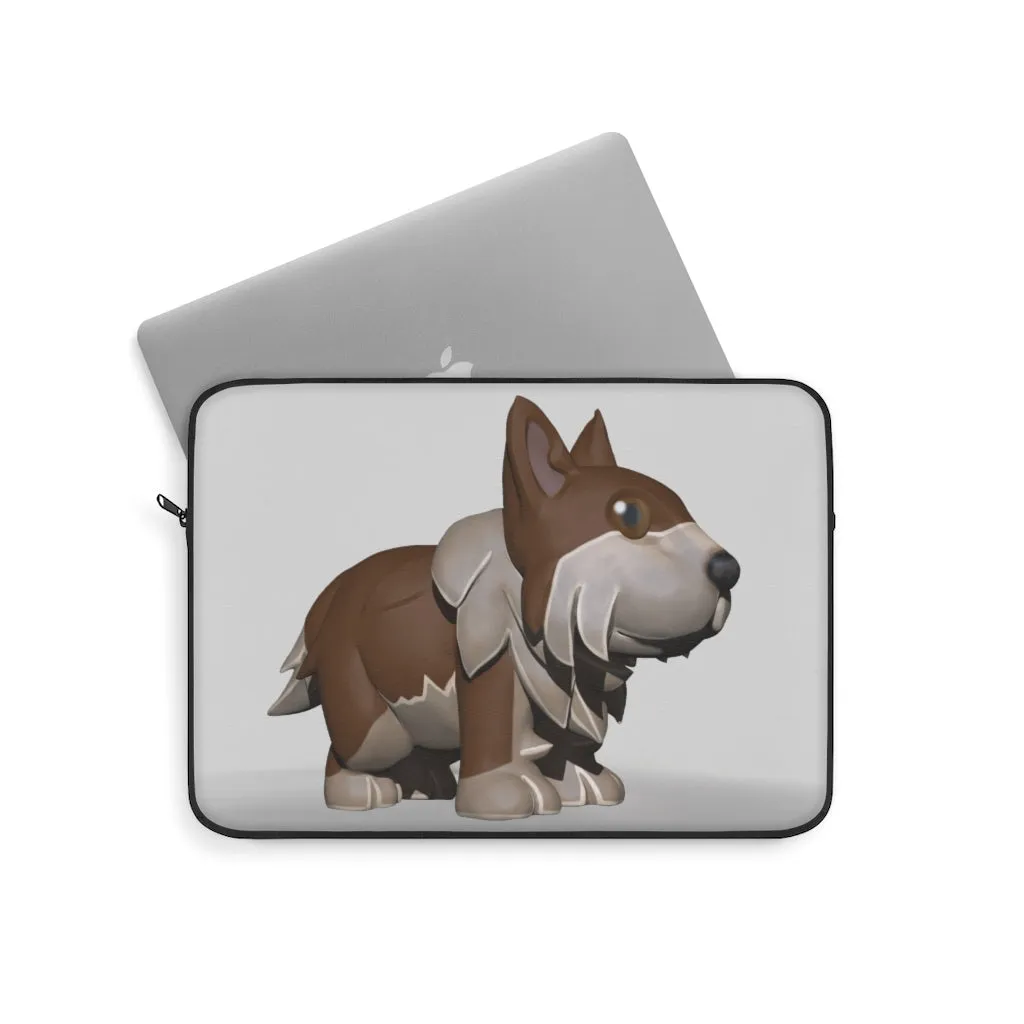 Brown Dog Laptop Sleeve