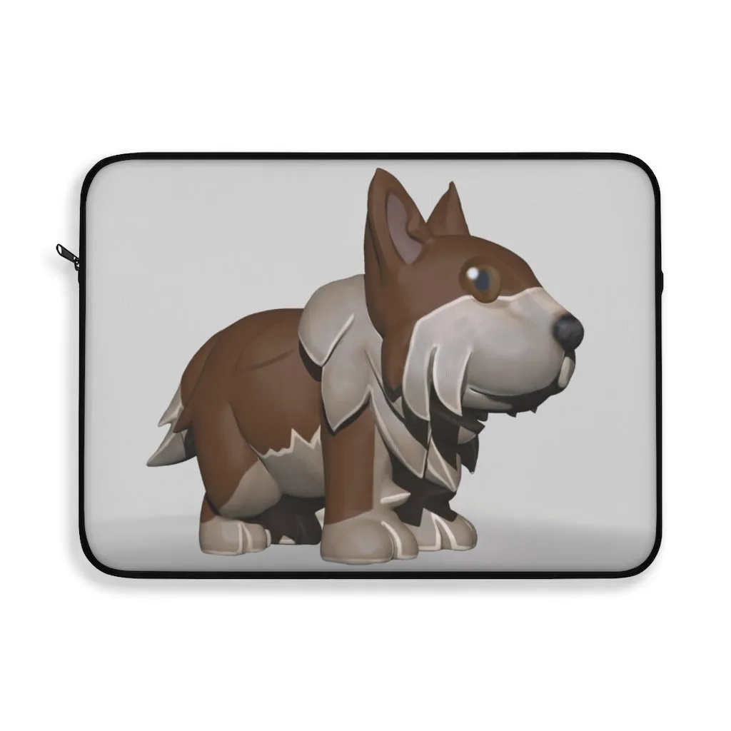 Brown Dog Laptop Sleeve