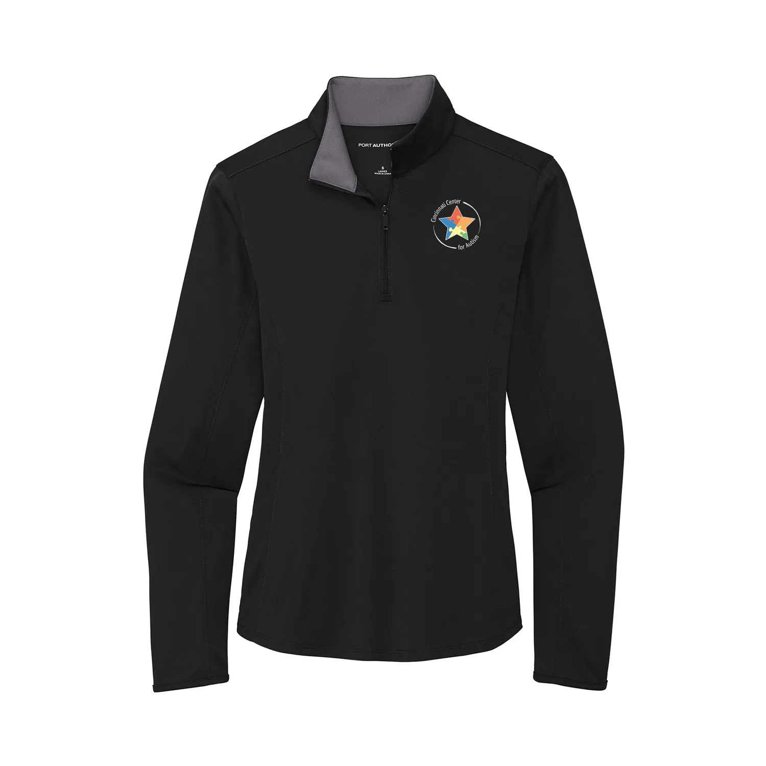 Cincinnati Center for Autism - Ladies Silk Touch Performance 1/4-Zip
