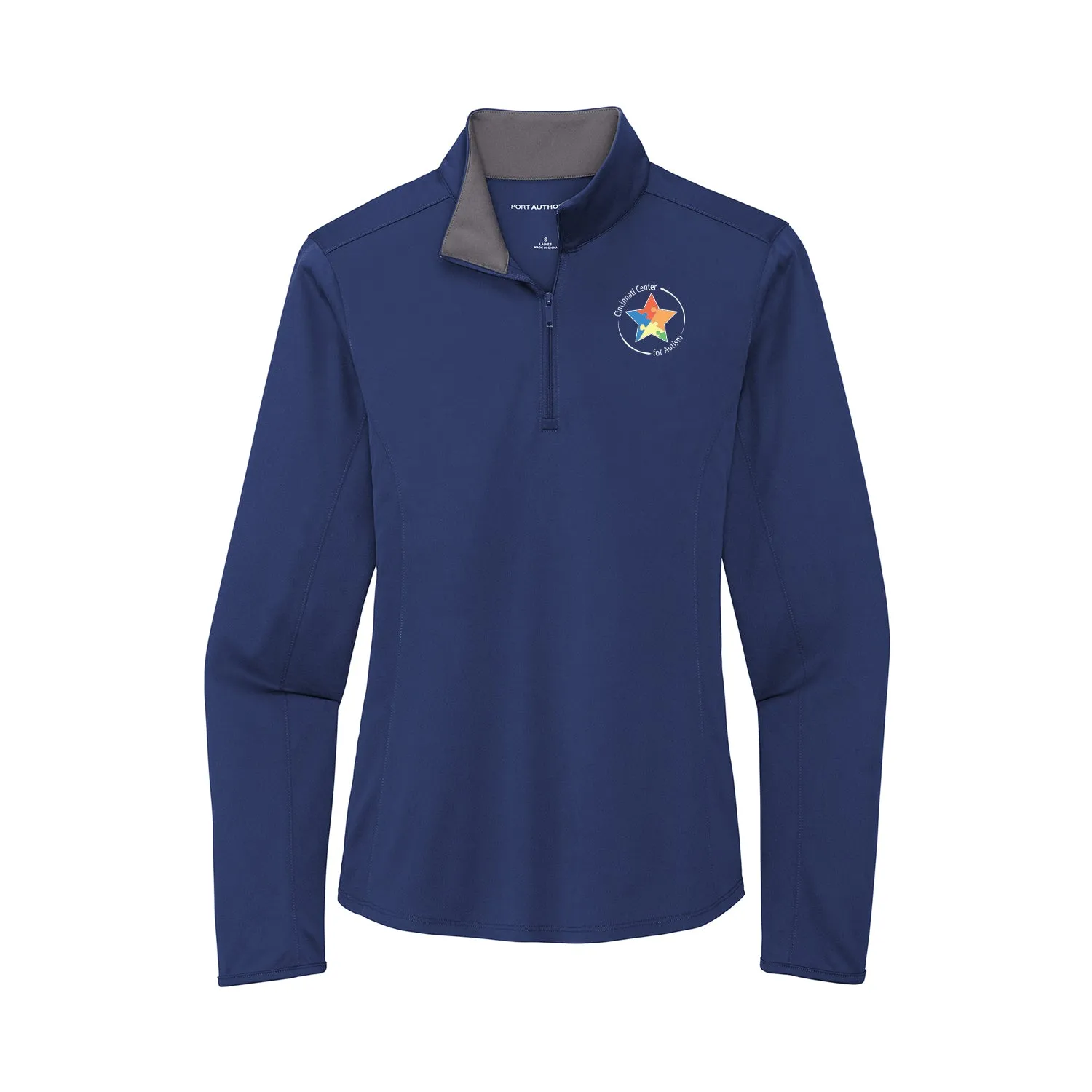 Cincinnati Center for Autism - Ladies Silk Touch Performance 1/4-Zip