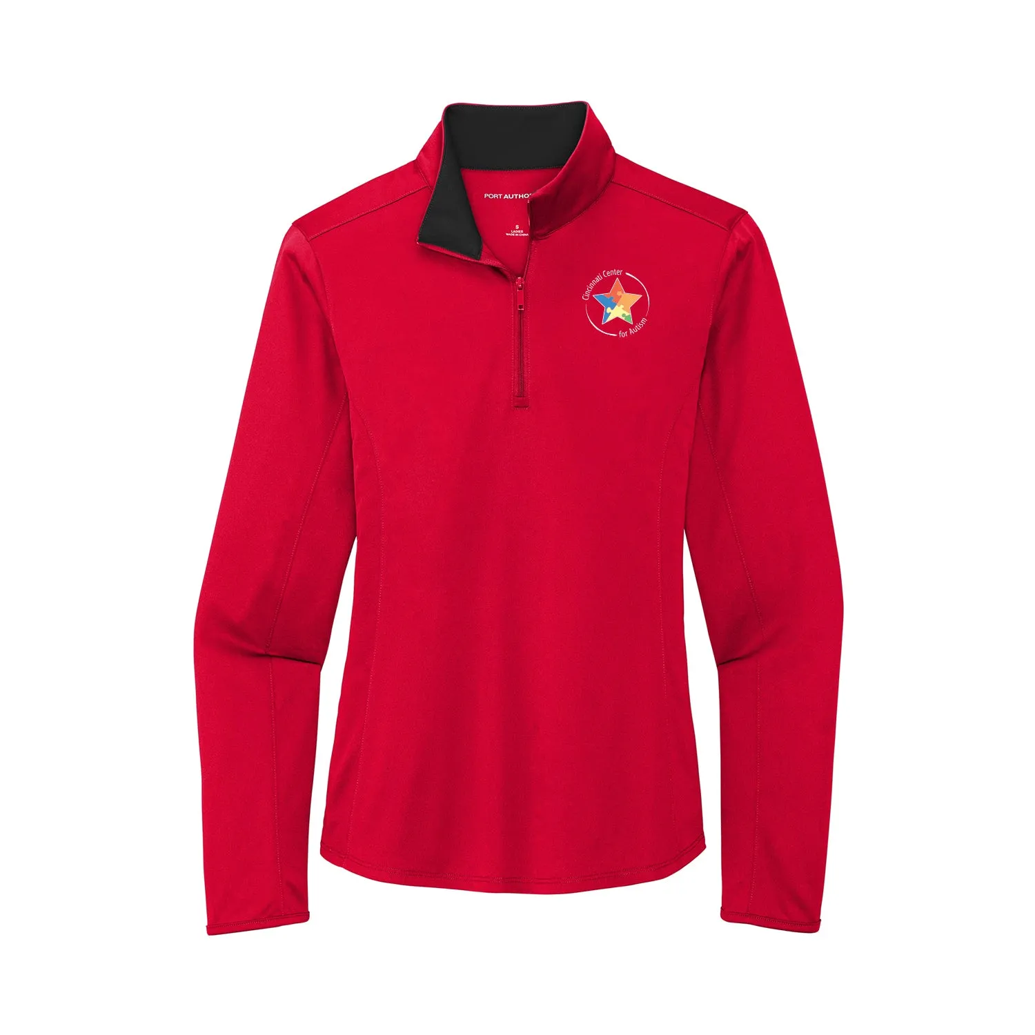 Cincinnati Center for Autism - Ladies Silk Touch Performance 1/4-Zip