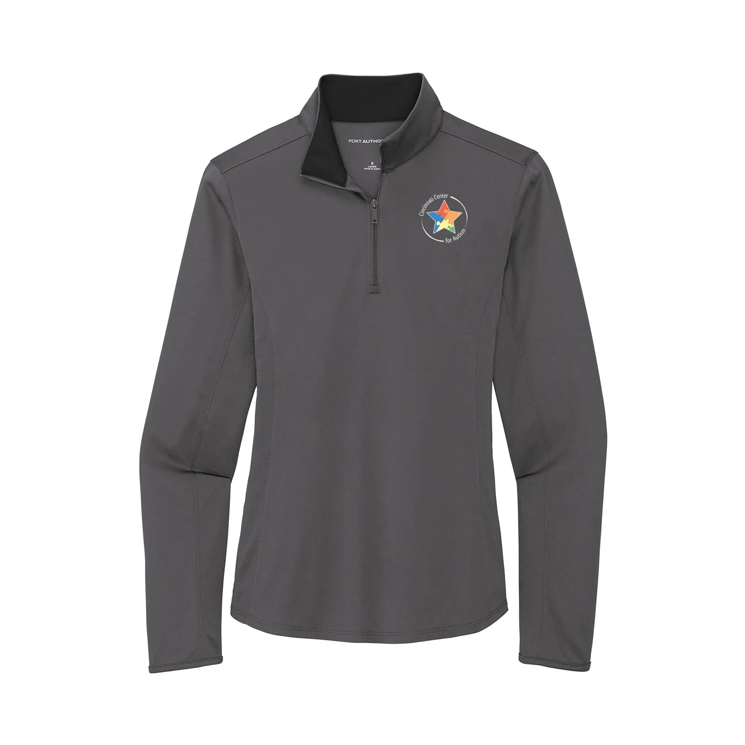 Cincinnati Center for Autism - Ladies Silk Touch Performance 1/4-Zip