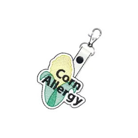 Corn Allergy Bag Tag