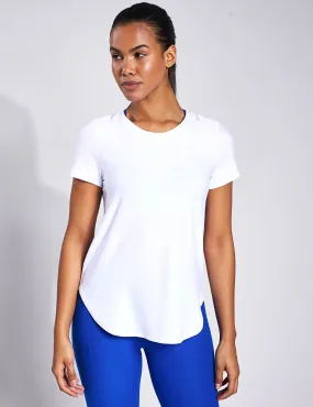 Featherweight On the Down Low Tee - Cloud White