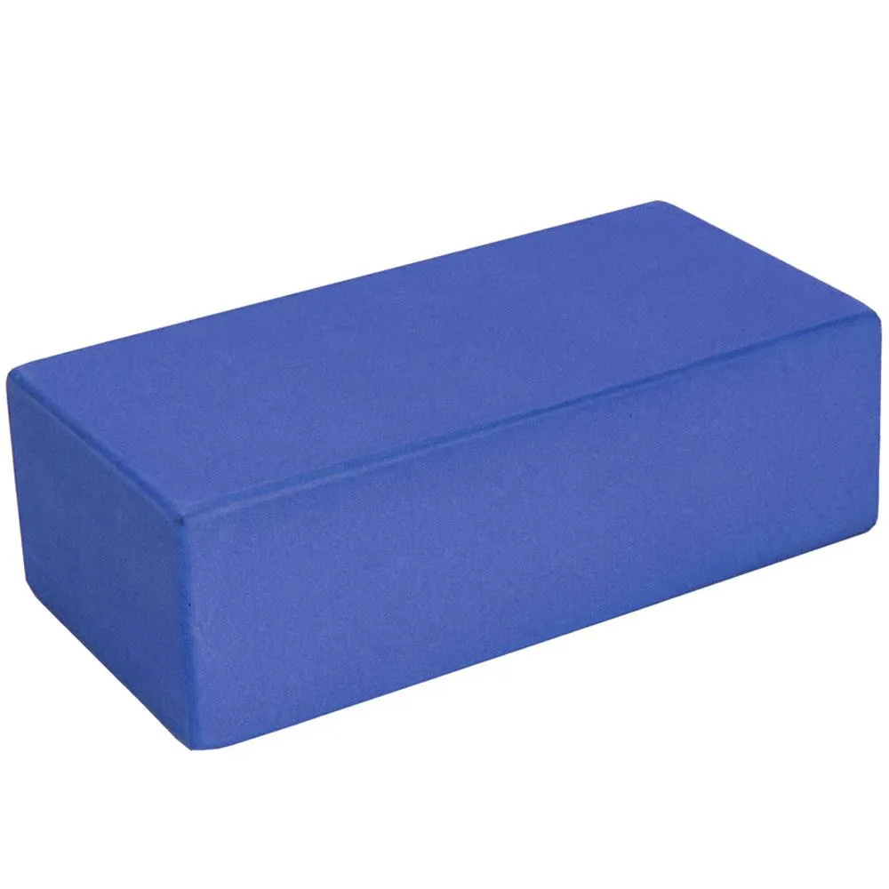 Fitness Mad Hi-Density Yoga Brick  | Blue