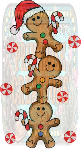 Gingerbread Sleeve red