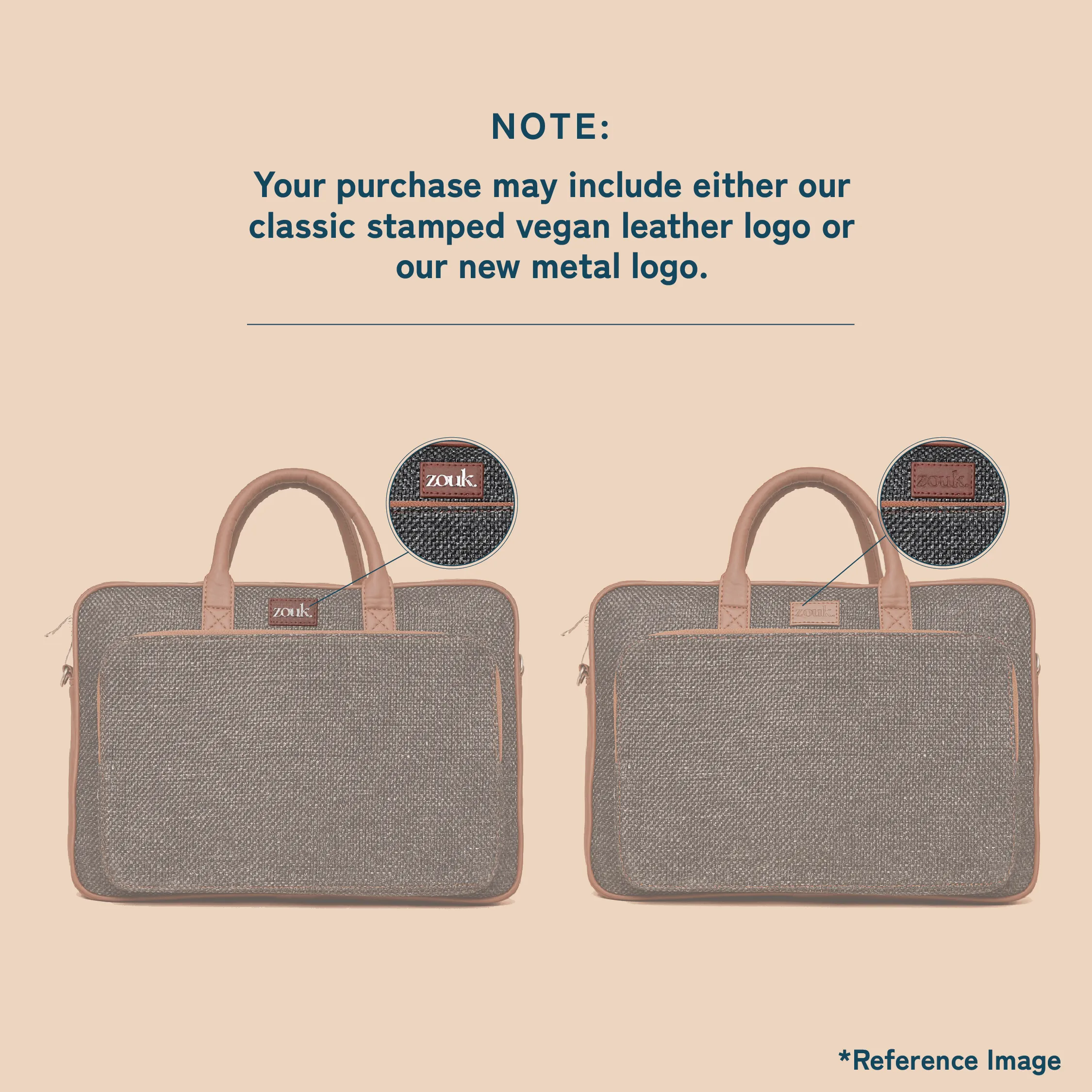 Jet Black Laptop Bag