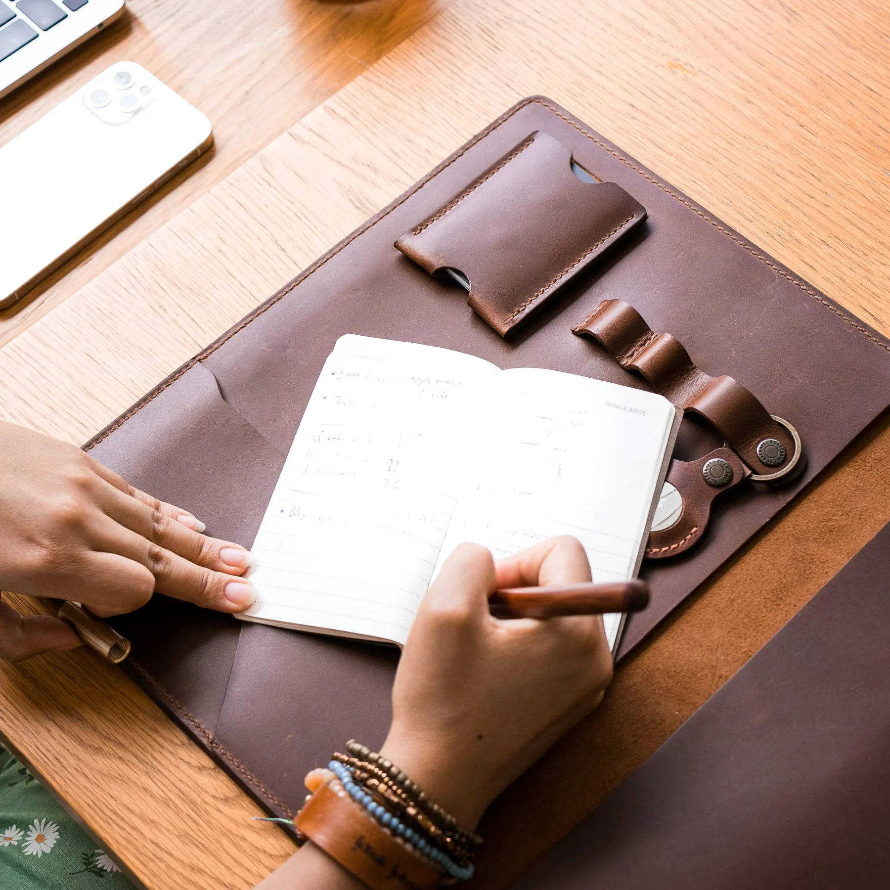 Leather MacBook Organizer