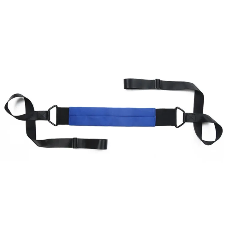 Leg Splits Trainer Elastic Stretch Band Dance Practice Tension Band(Blue)