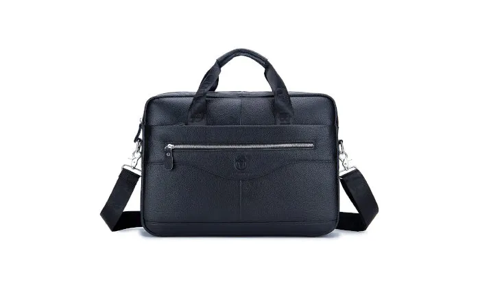 Men Leather Messenger Bag