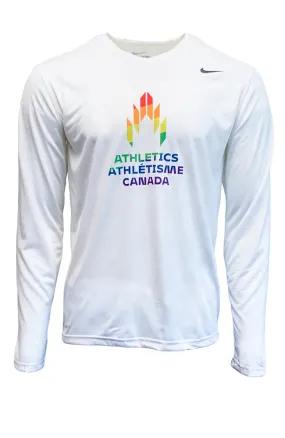 Men’s Nike Athletics Canada Pride Legend Long Sleeve Tee