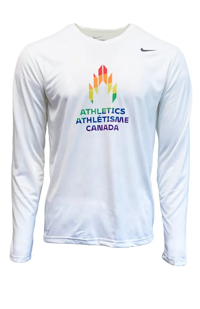 Men’s Nike Athletics Canada Pride Legend Long Sleeve Tee