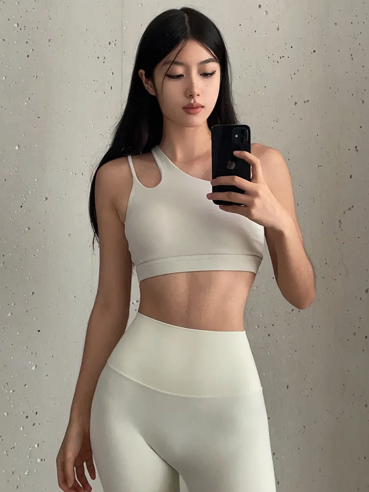 One-Shoulder Sports Bra