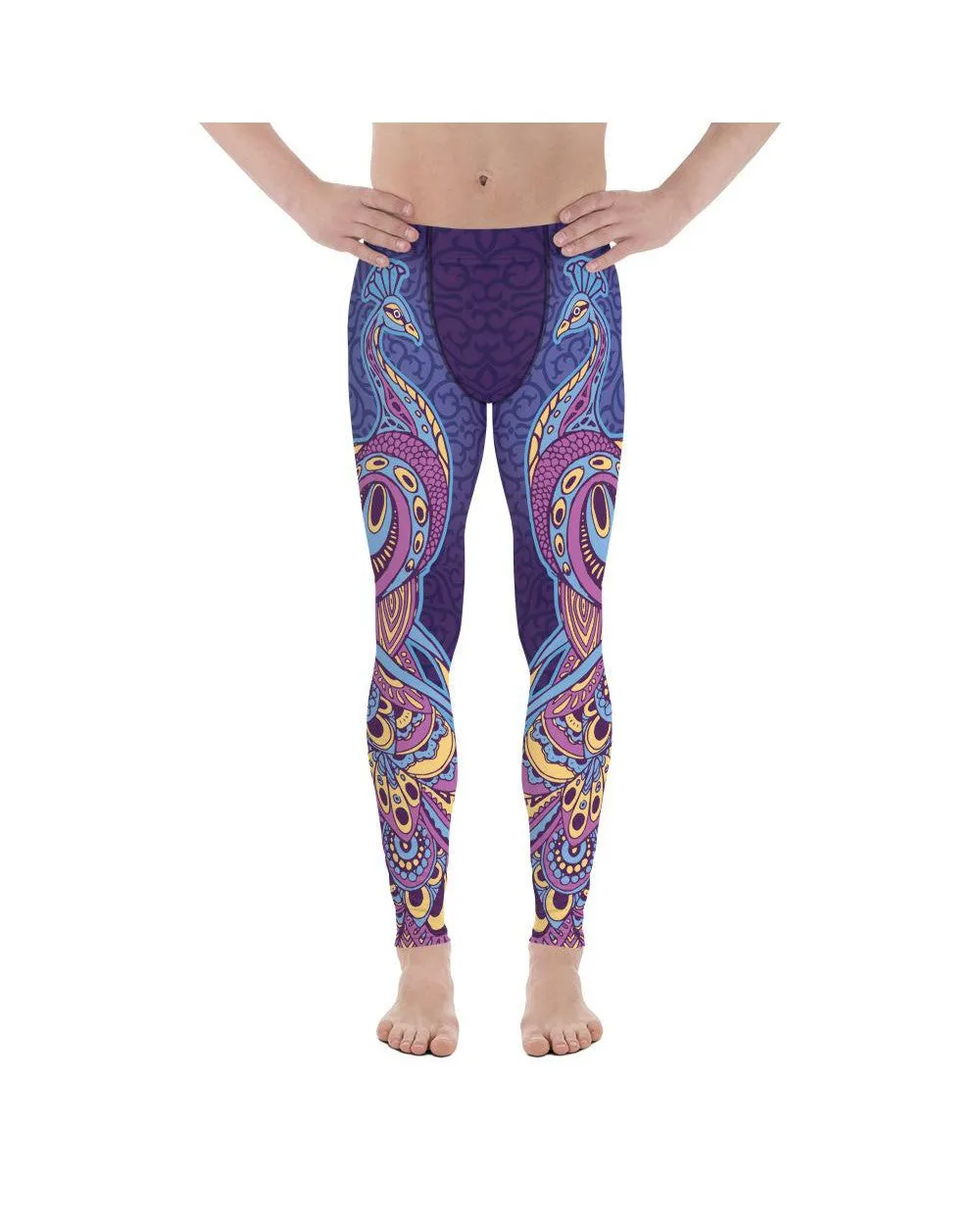 Ornamental Peacock Meggings