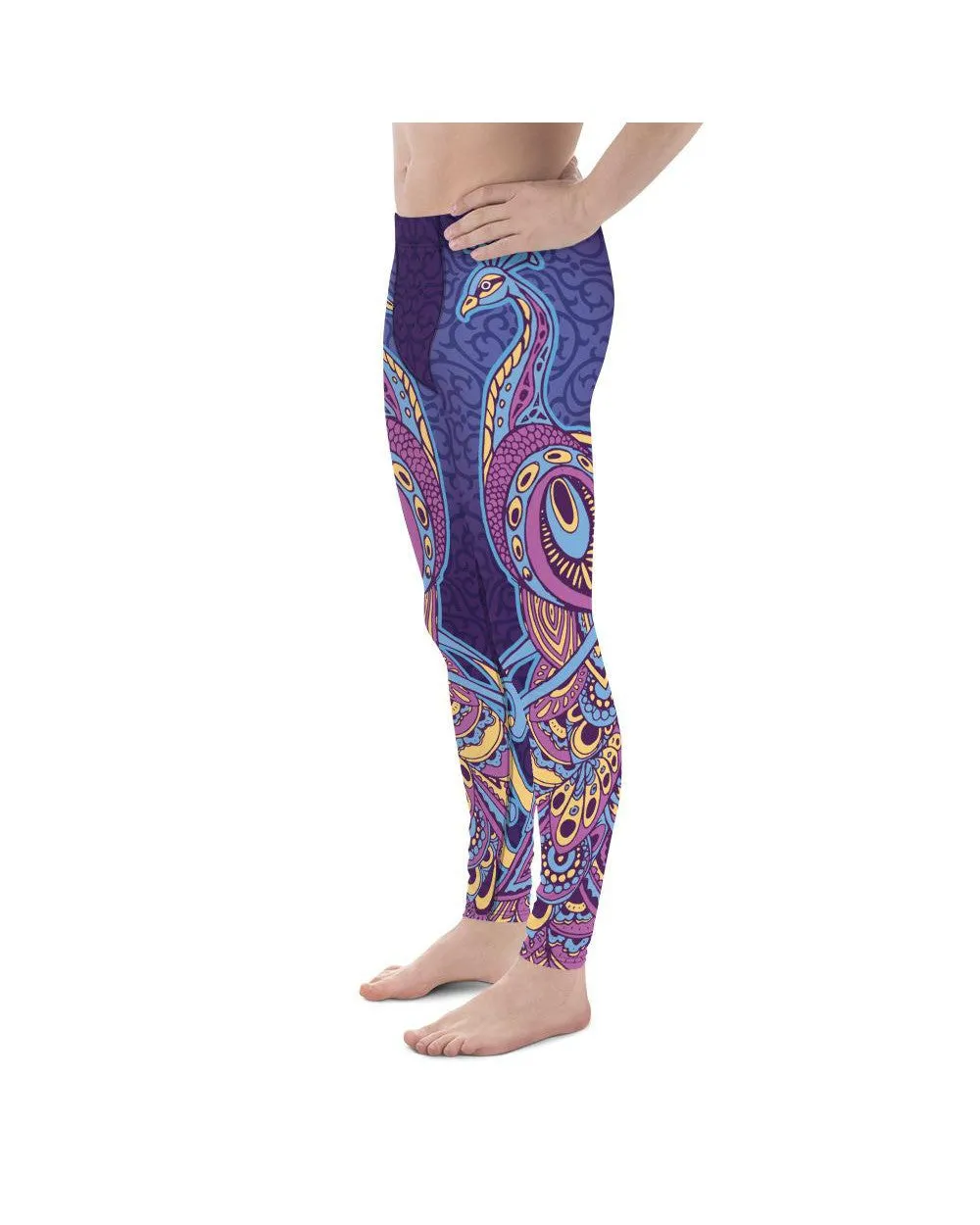Ornamental Peacock Meggings