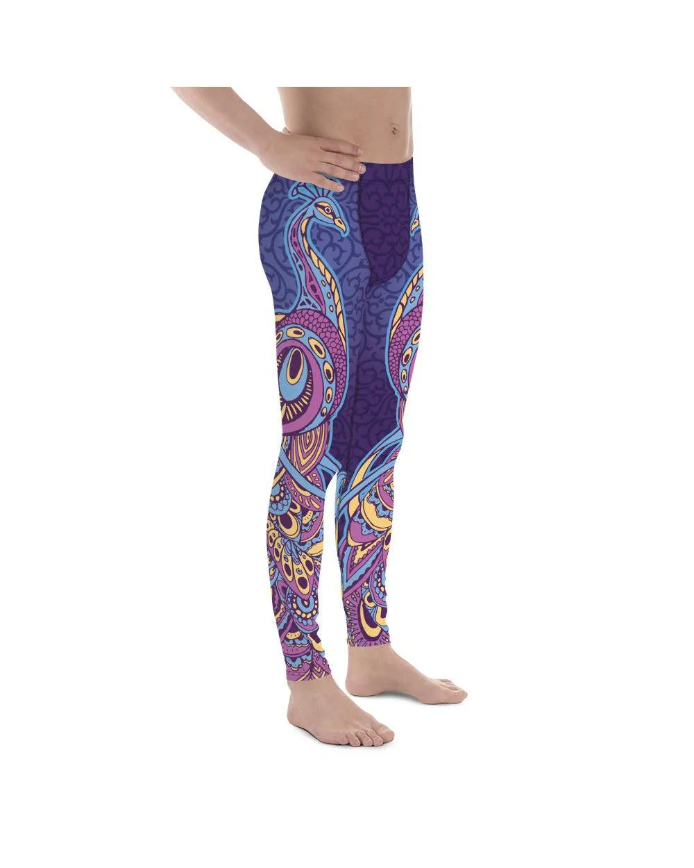 Ornamental Peacock Meggings