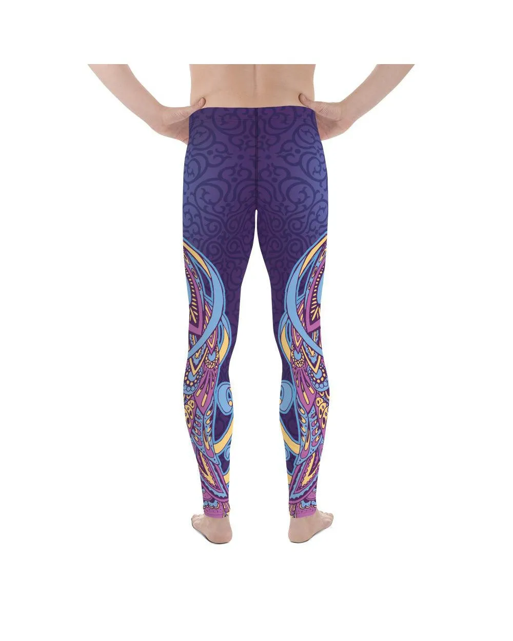 Ornamental Peacock Meggings