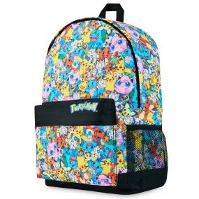 Pokemon Backpacks for Girls and Boys, All Over Print Pokemon Backpack