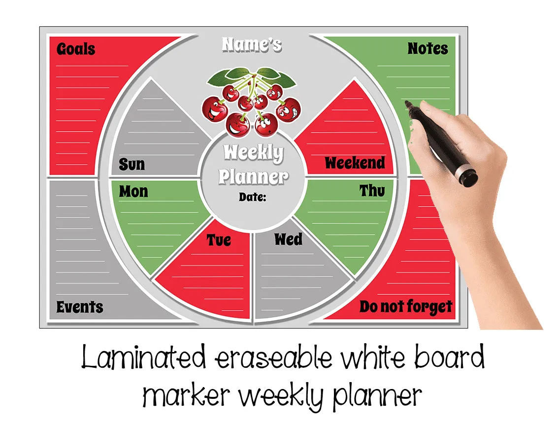 ""Cherries" School labels Packs