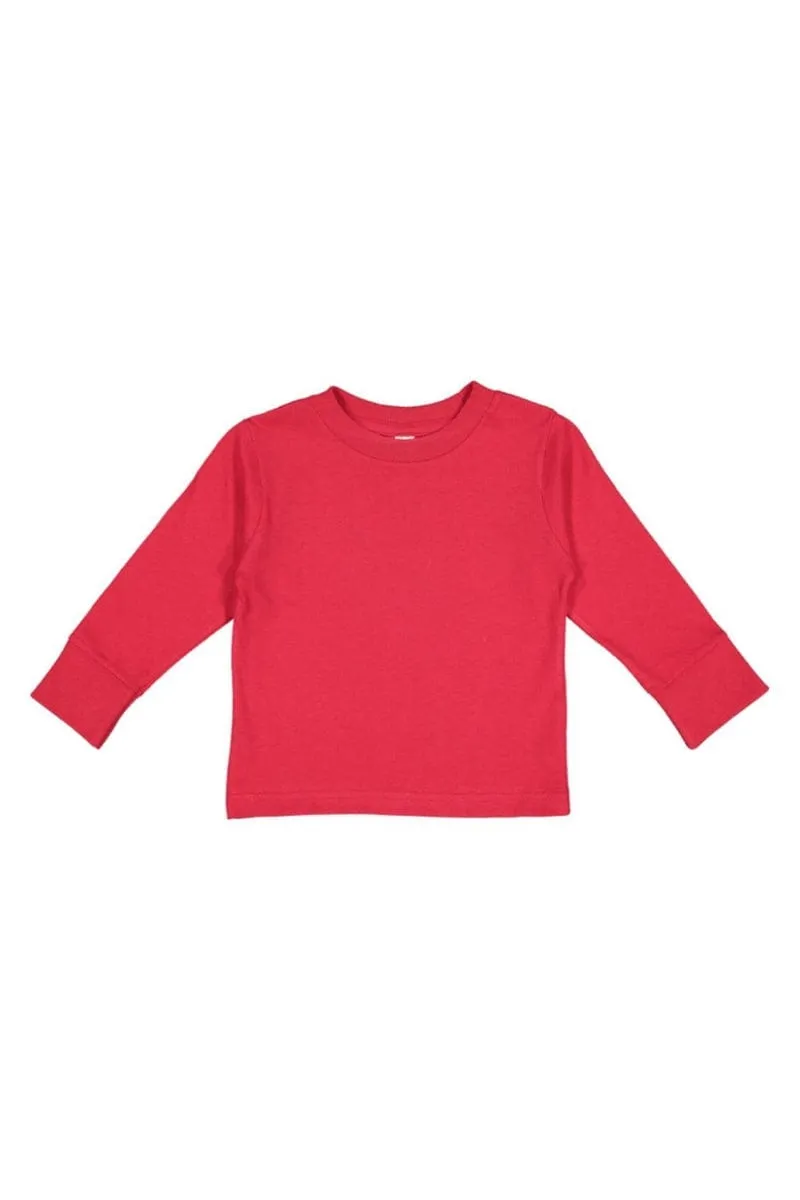 Rabbit Skins 3311: Toddler Long-Sleeve Cotton Jersey T-Shirt