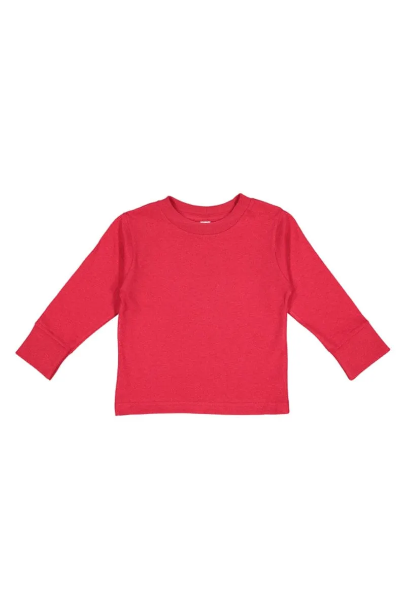 Rabbit Skins 3311: Toddler Long-Sleeve Cotton Jersey T-Shirt