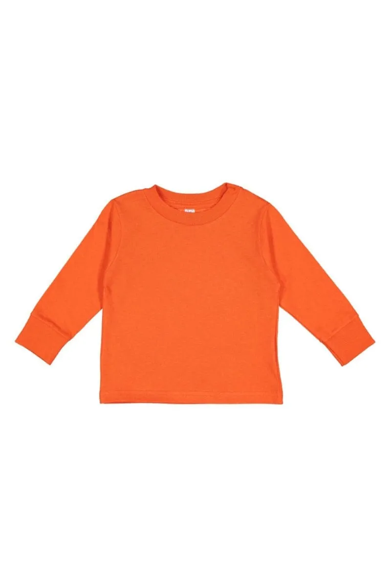 Rabbit Skins 3311: Toddler Long-Sleeve Cotton Jersey T-Shirt