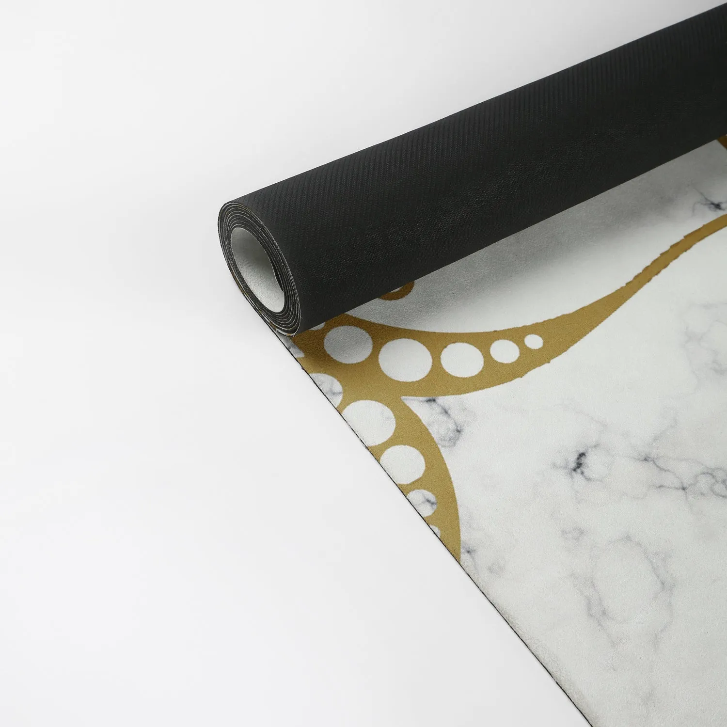 Recycled Suede Yoga Mat - Lotus