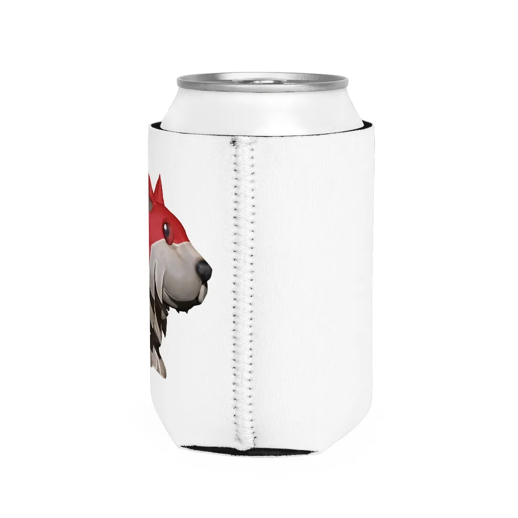 Red Dog Can Cooler Sleeve