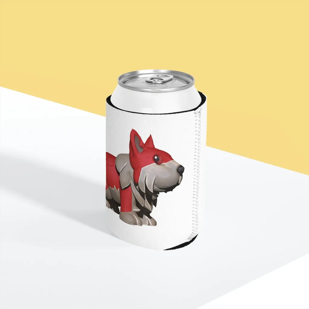 Red Dog Can Cooler Sleeve