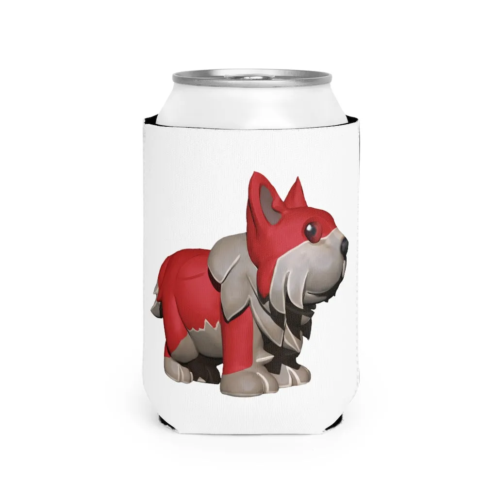 Red Dog Can Cooler Sleeve