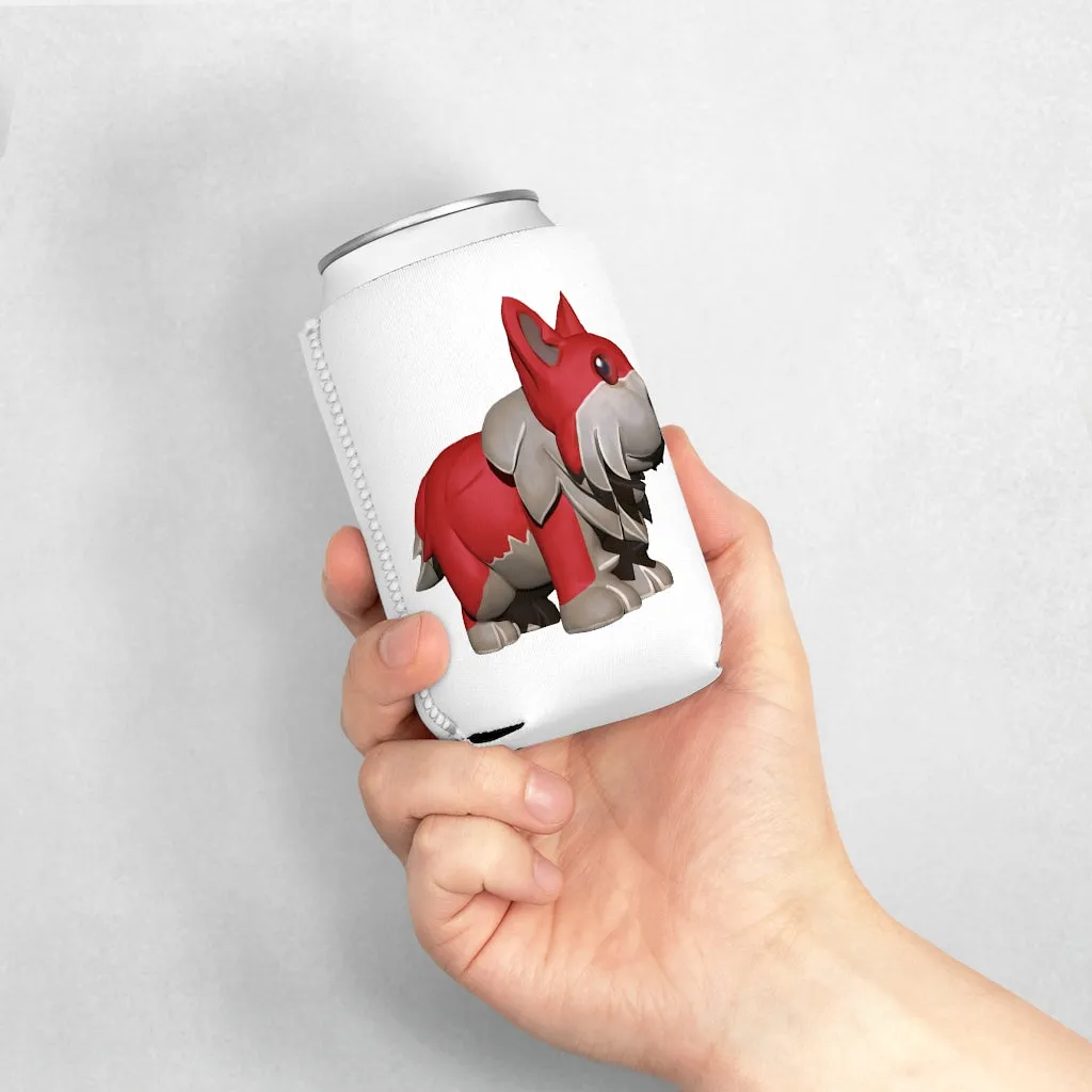 Red Dog Can Cooler Sleeve