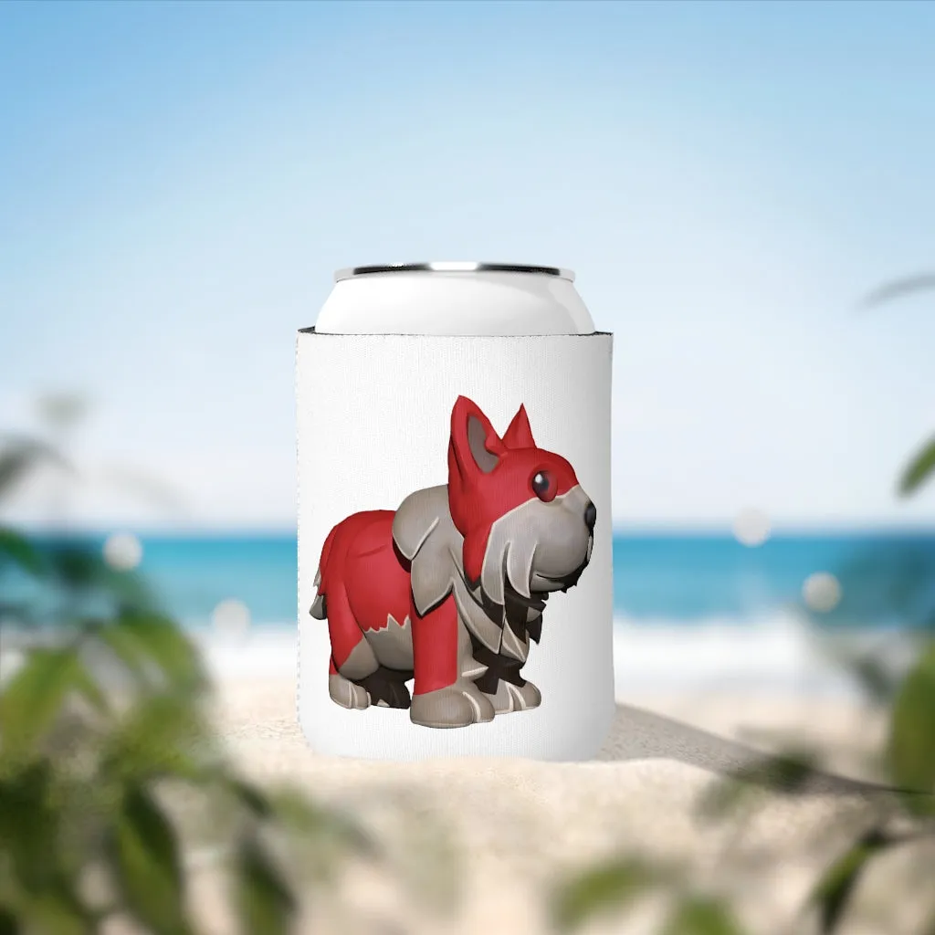 Red Dog Can Cooler Sleeve