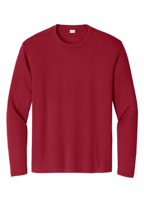 Sport-Tek® Long Sleeve PosiCharge® Competitor™ Tee - Deep Red