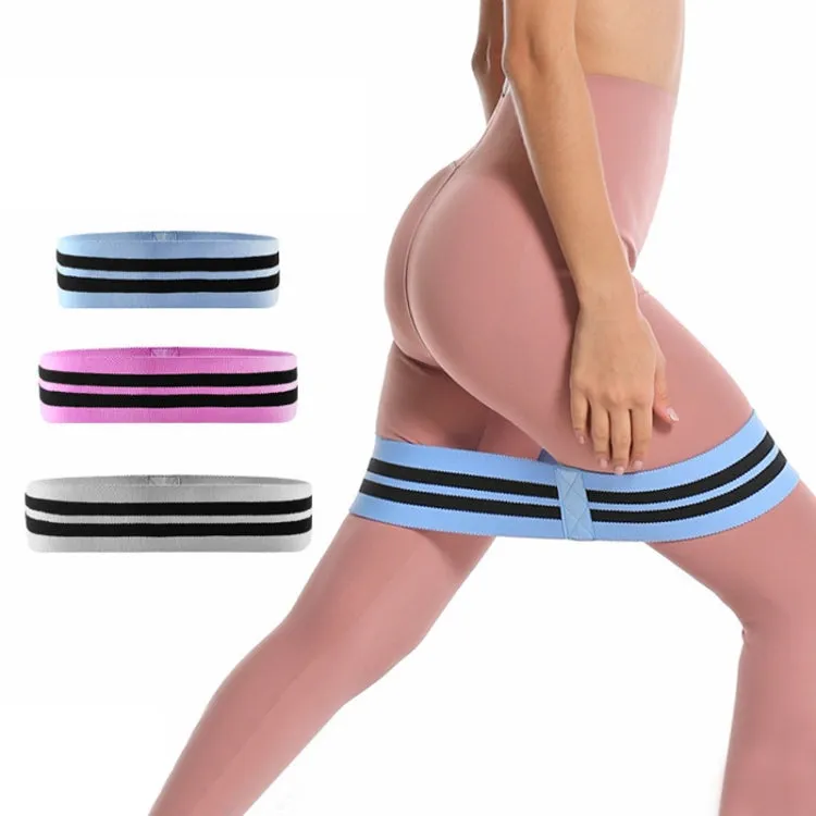 Squat Yoga Resistance Band Squat Loop Elastic Band, Size: 66 x 8cm（Blue）