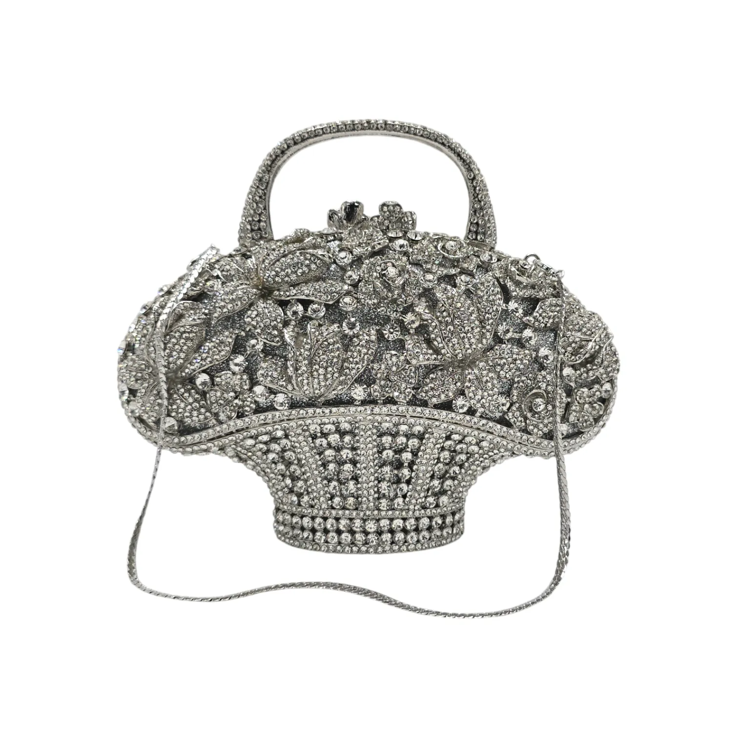 Stylish Flower Basket Clutch