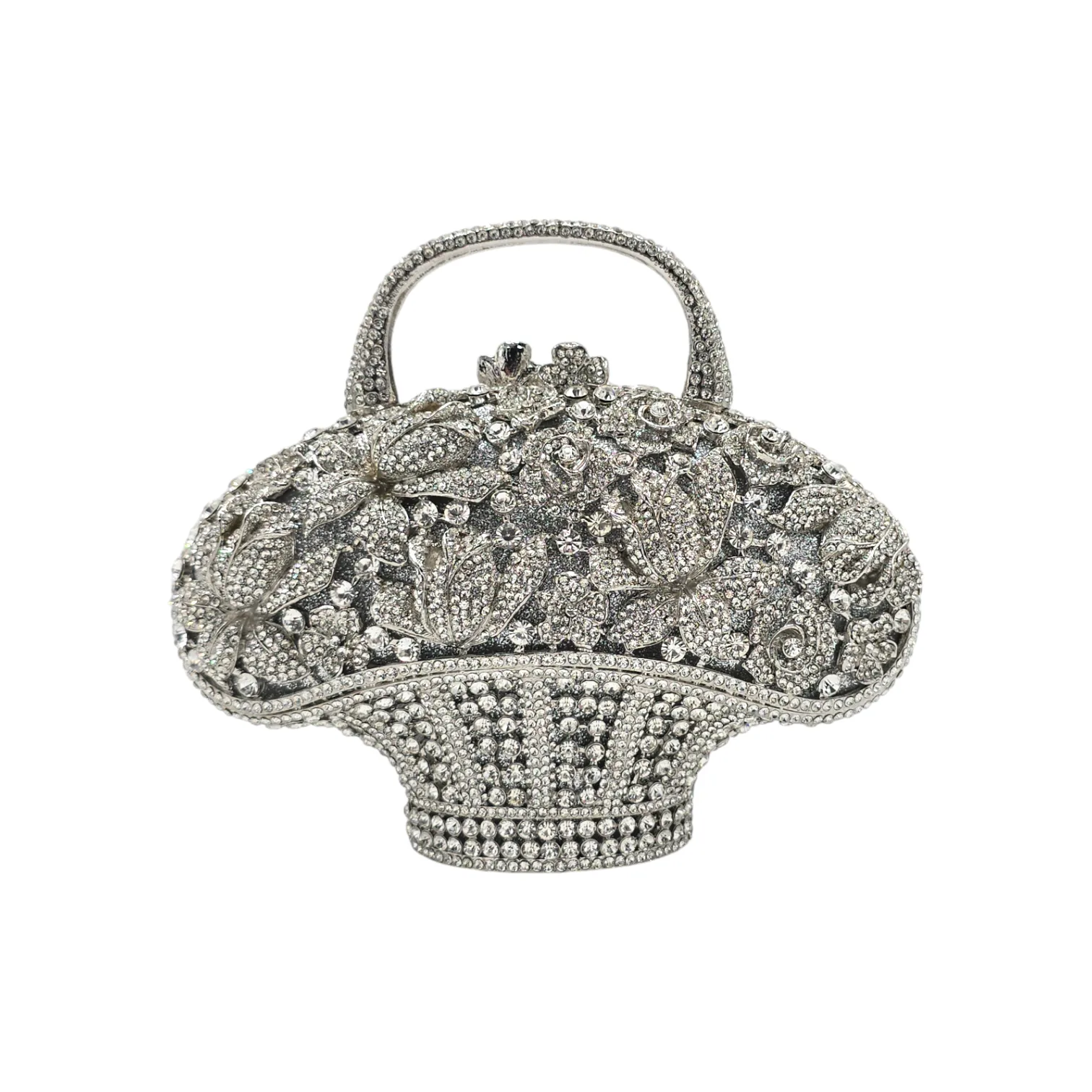 Stylish Flower Basket Clutch
