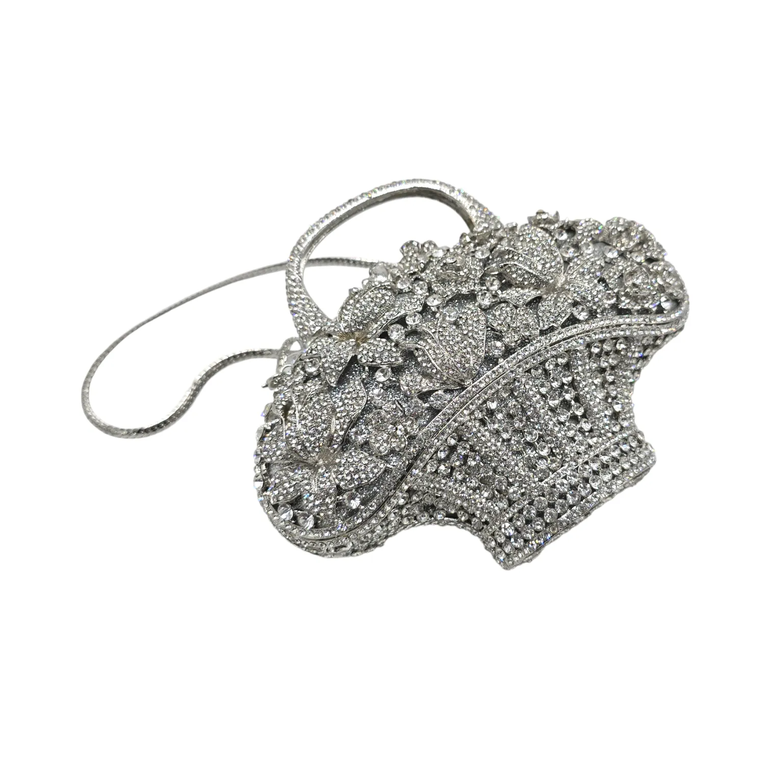Stylish Flower Basket Clutch