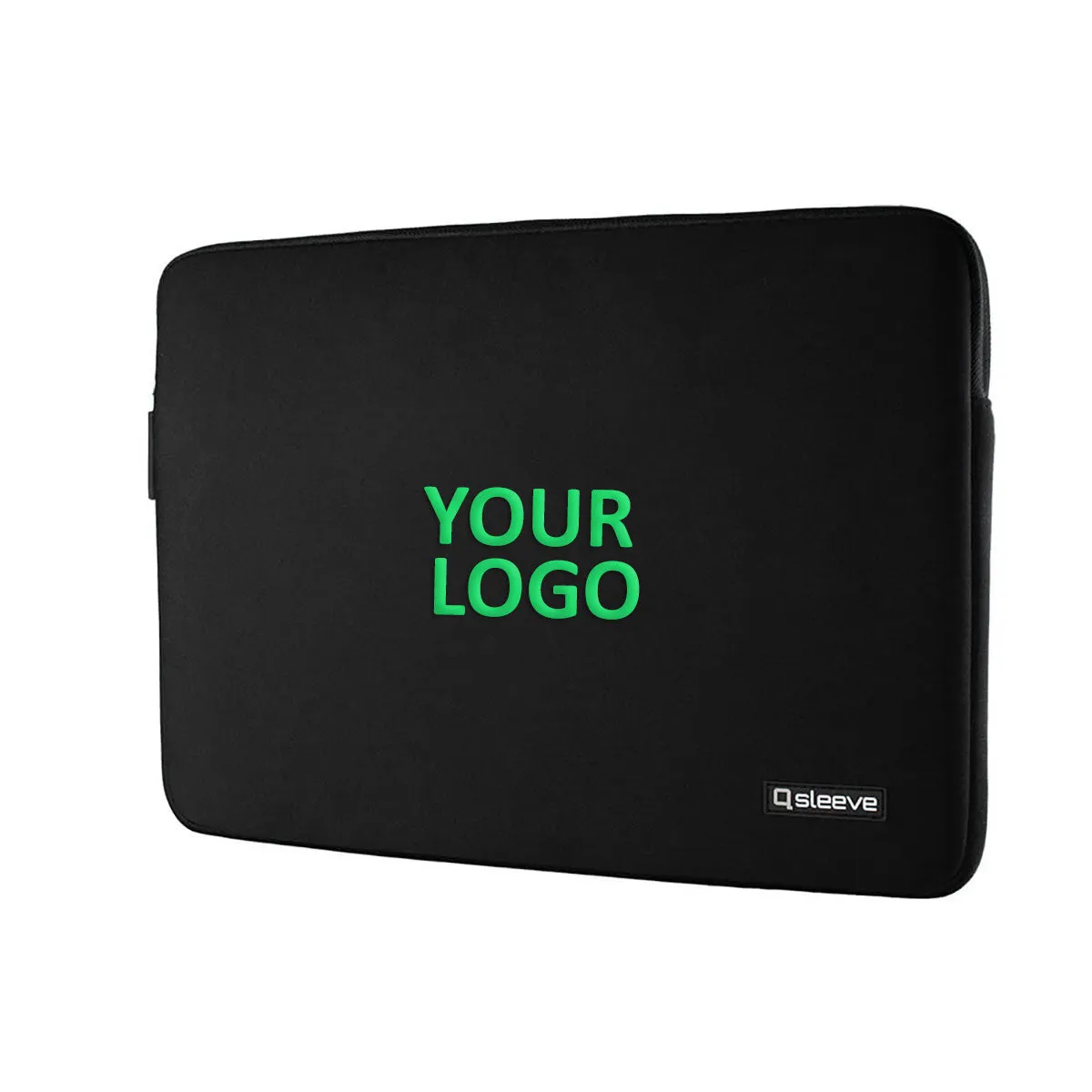 Tangelo Qsleeve Custom 15" Laptop Sleeve, Black