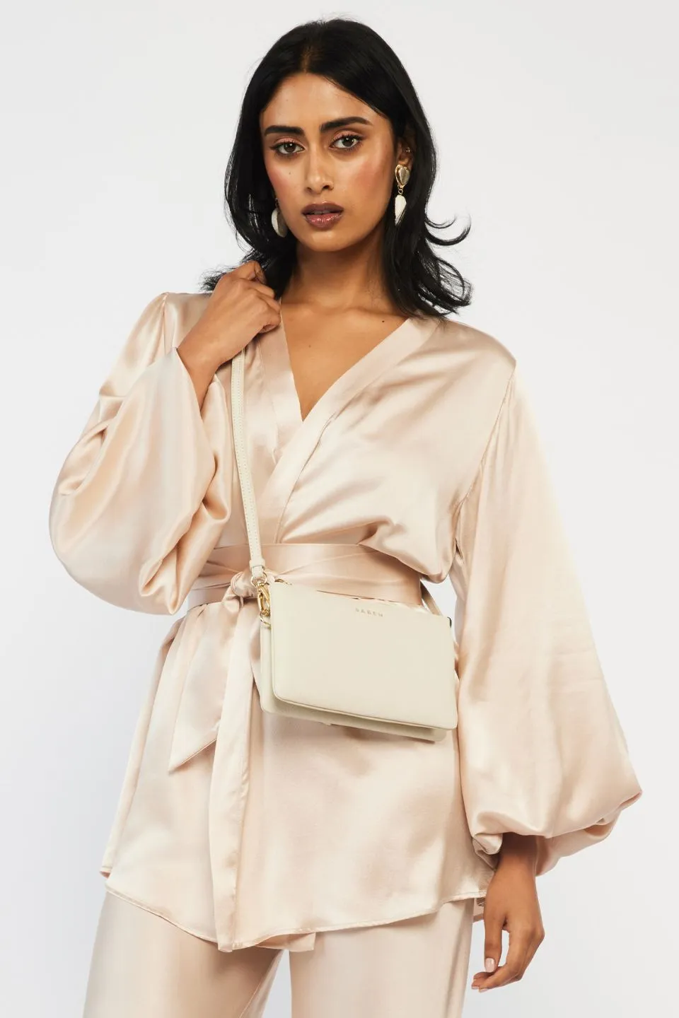 Tilly Alabaster Crossbody Bag