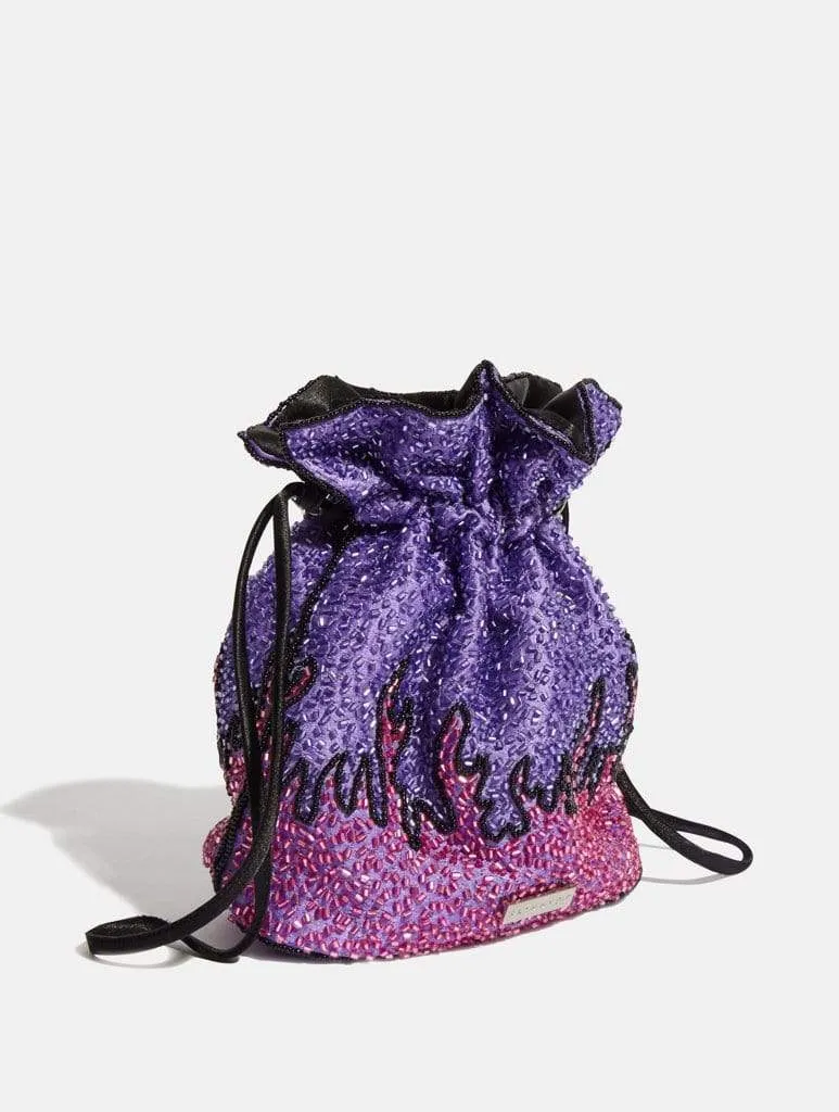 Tilly Flames Clutch Bag