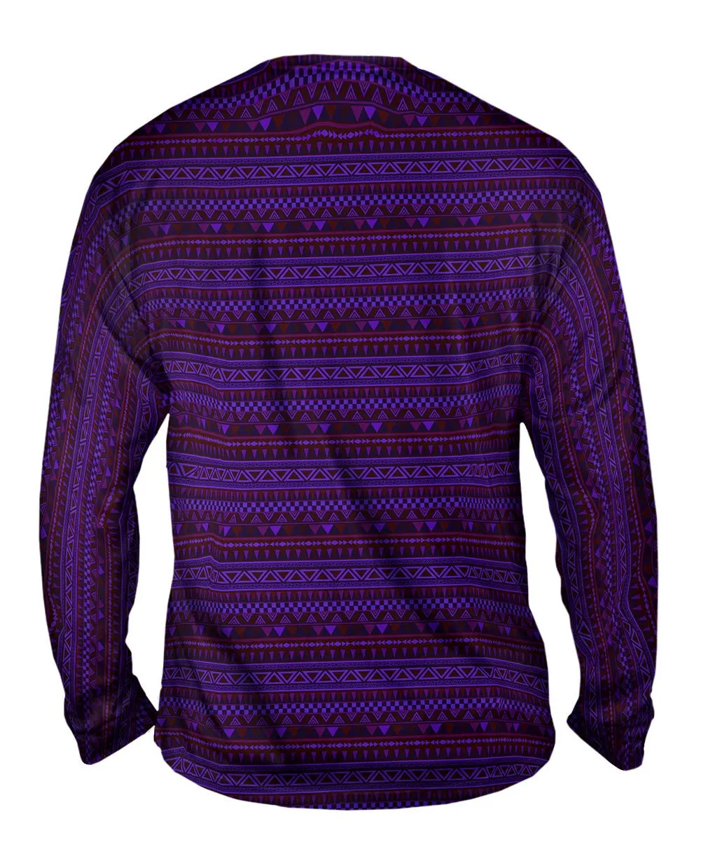 Tribal Purple Aztec Warrior
