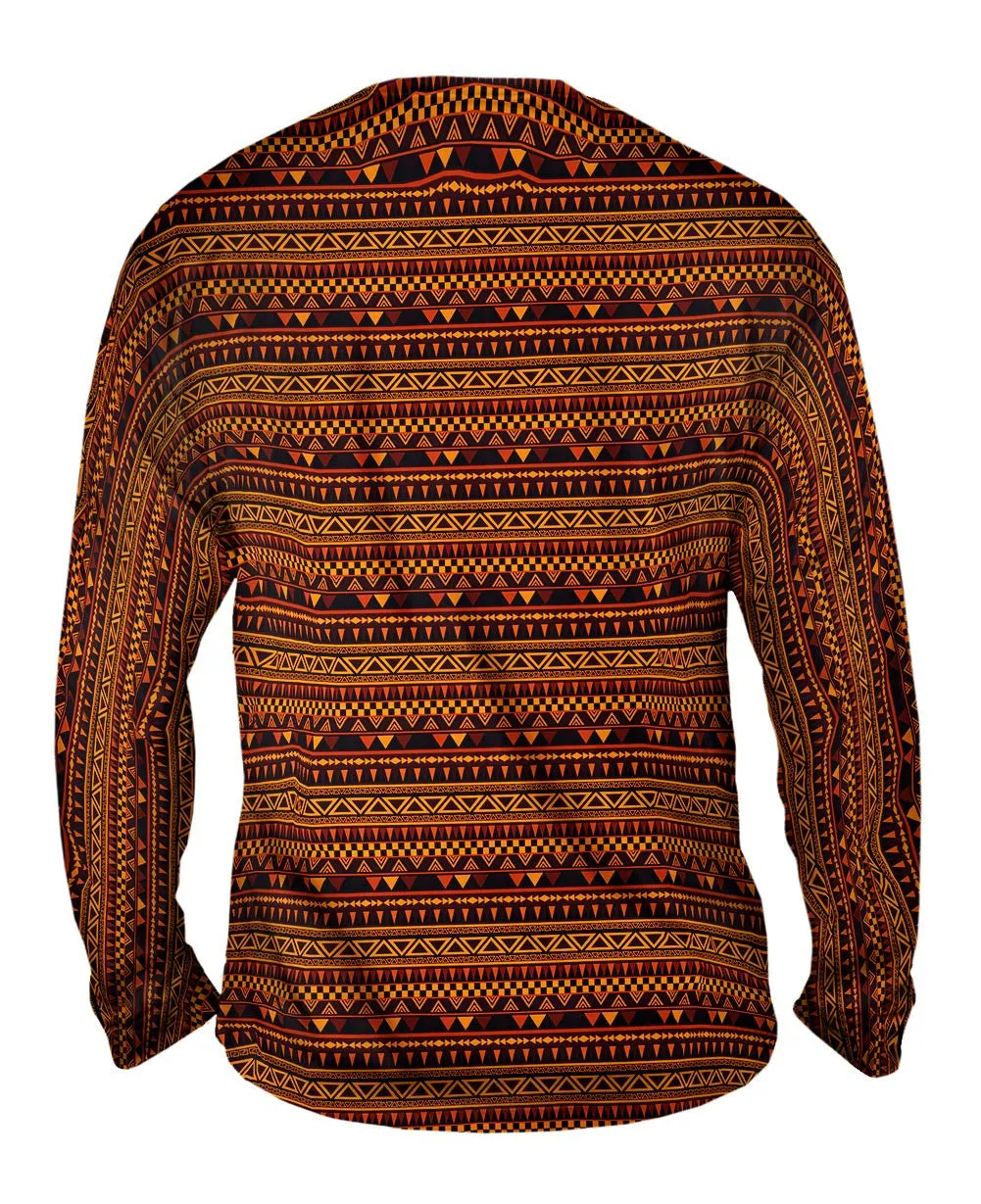 Tribal Yellow Aztec Warrior