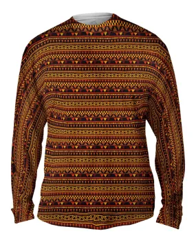 Tribal Yellow Aztec Warrior